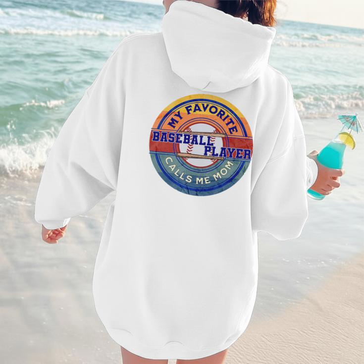 Baseball Moms My Favorite Baseball Player Call Me Moms Premium Women Hoodie Back Print Baseball Moms My Favorite Baseball Player Call Me Moms Premium Women Hoodie Back Print