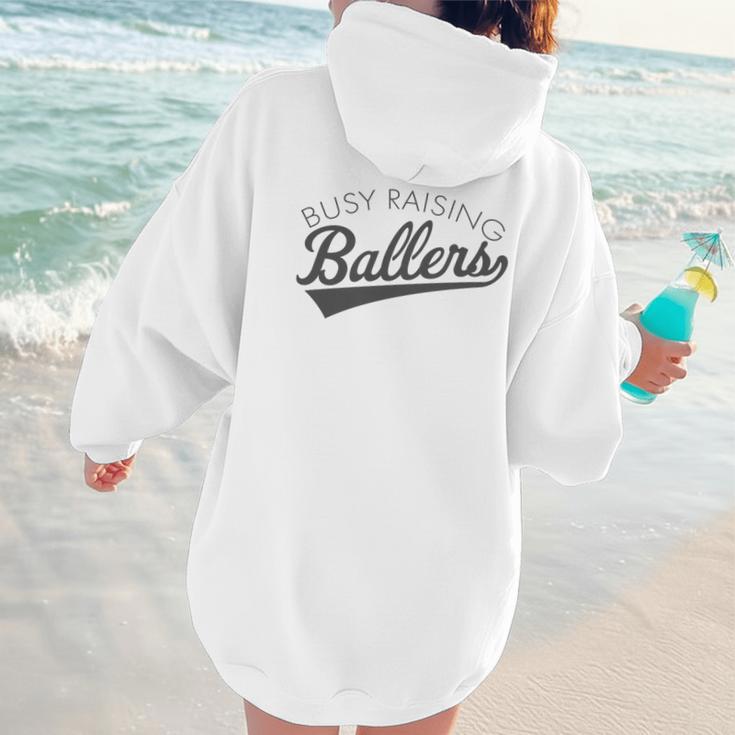 Busy Raising Ballers Baseball Mom & Parent Sports Premium Tri-Blend Women Hoodie Back Print Busy Raising Ballers Baseball Mom & Parent Sports Premium Tri-Blend Women Hoodie Back Print