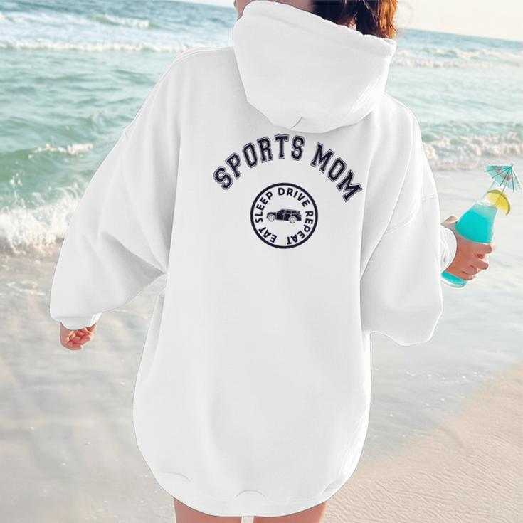 Eat Sleep Sports Hockey Cheer Baseball Mom Taxi Women Hoodie Back Print Eat Sleep Sports Hockey Cheer Baseball Mom Taxi Women Hoodie Back Print