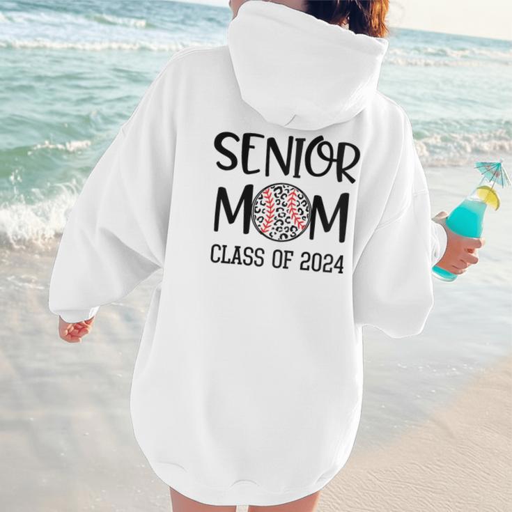 Proud Senior Baseball Mom Senior 2024 Class Leopard Game Day Raglan Baseball Tee Women Hoodie Back Print Proud Senior Baseball Mom Senior 2024 Class Leopard Game Day Raglan Baseball Tee Women Hoodie Back Print