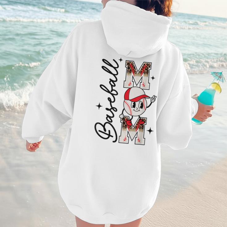 Retro Baseball Mom Mama Baseball Life Softball Life Game Day Women Hoodie Back Print Retro Baseball Mom Mama Baseball Life Softball Life Game Day Women Hoodie Back Print
