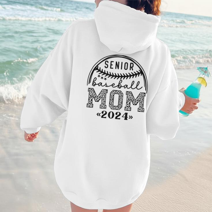 Senior Baseball Mom 2024 Women Hoodie Back Print Senior Baseball Mom 2024 Women Hoodie Back Print