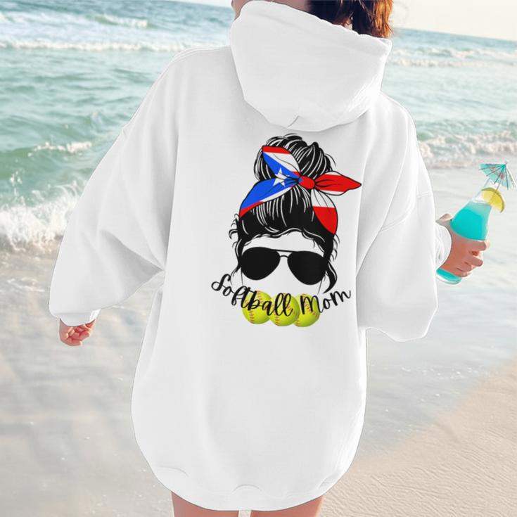Softball Mom Puerto Rican Mom Spanish Baseball Mom Tote Women Hoodie Back Print Softball Mom Puerto Rican Mom Spanish Baseball Mom Tote Women Hoodie Back Print