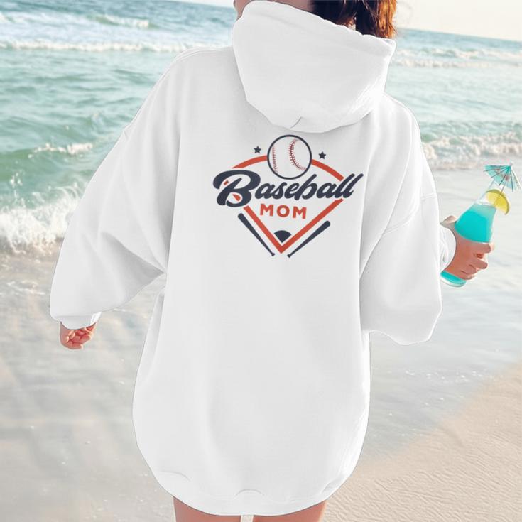 Vintage Baseball Mom Ballpark Momma Baseball Lover Women Hoodie Back Print Vintage Baseball Mom Ballpark Momma Baseball Lover Women Hoodie Back Print