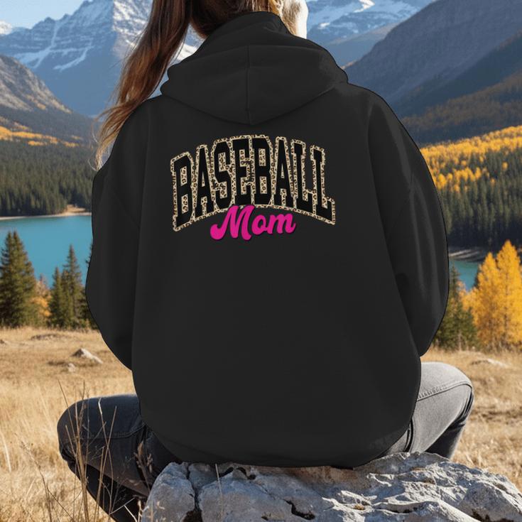 Baseball Mom Leopard Baseball Mama Life Girls Women Baller Women Hoodie Back Print Baseball Mom Leopard Baseball Mama Life Girls Women Baller Women Hoodie Back Print