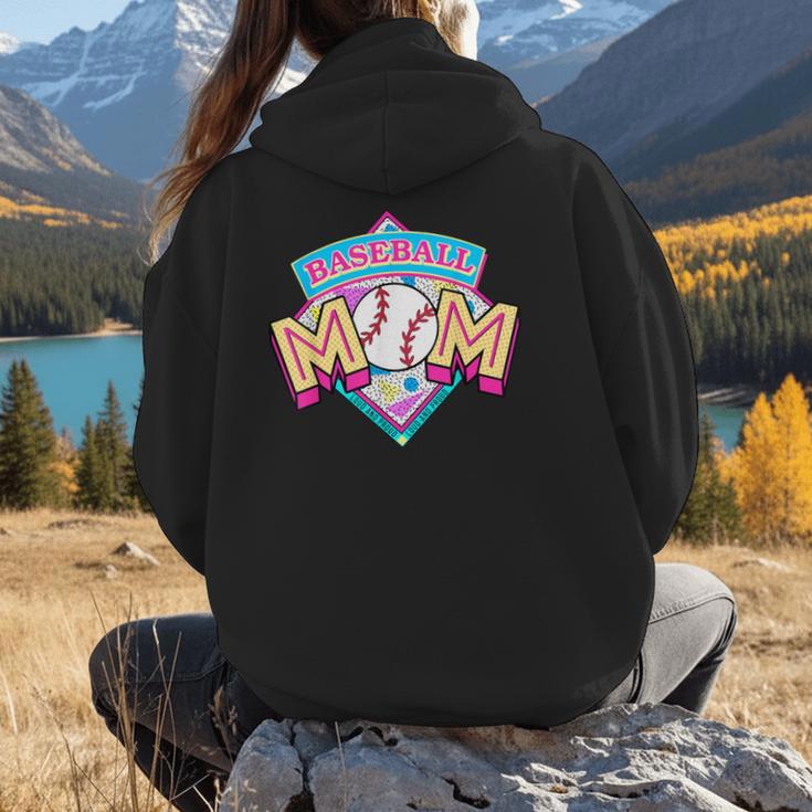Baseball Mom Loud And Proud Game Day Sport Mother's Day Women Hoodie Back Print Baseball Mom Loud And Proud Game Day Sport Mother's Day Women Hoodie Back Print