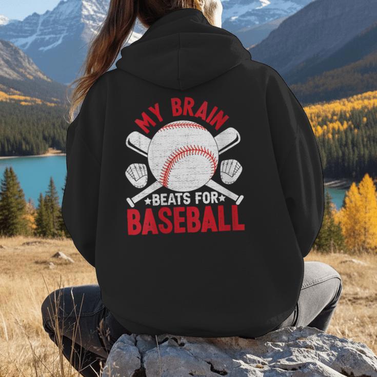 Baseball Mom Meme Quote Women Hoodie Back Print Baseball Mom Meme Quote Women Hoodie Back Print