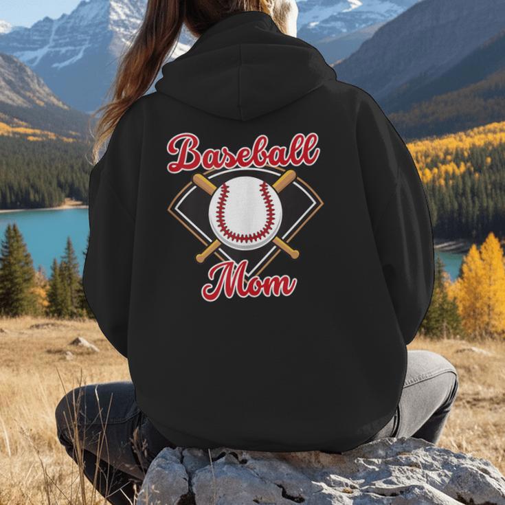 Baseball Mom T-Ball Mom Little League Mom Apparel Women Hoodie Back Print Baseball Mom T-Ball Mom Little League Mom Apparel Women Hoodie Back Print