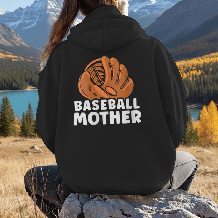 Baseball Mother Lover Baseballer Player Match Baseball Mom Women Hoodie Back Print Baseball Mother Lover Baseballer Player Match Baseball Mom Women Hoodie Back Print
