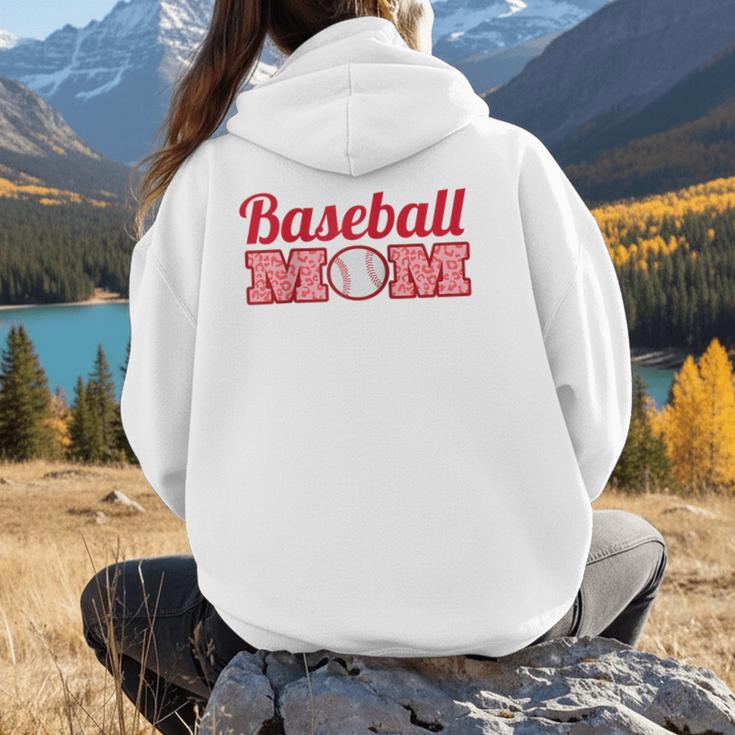 Baseball Mom Cute Mother Fans Baseball Graphic Raglan Baseball Tee Women Hoodie Back Print Baseball Mom Cute Mother Fans Baseball Graphic Raglan Baseball Tee Women Hoodie Back Print