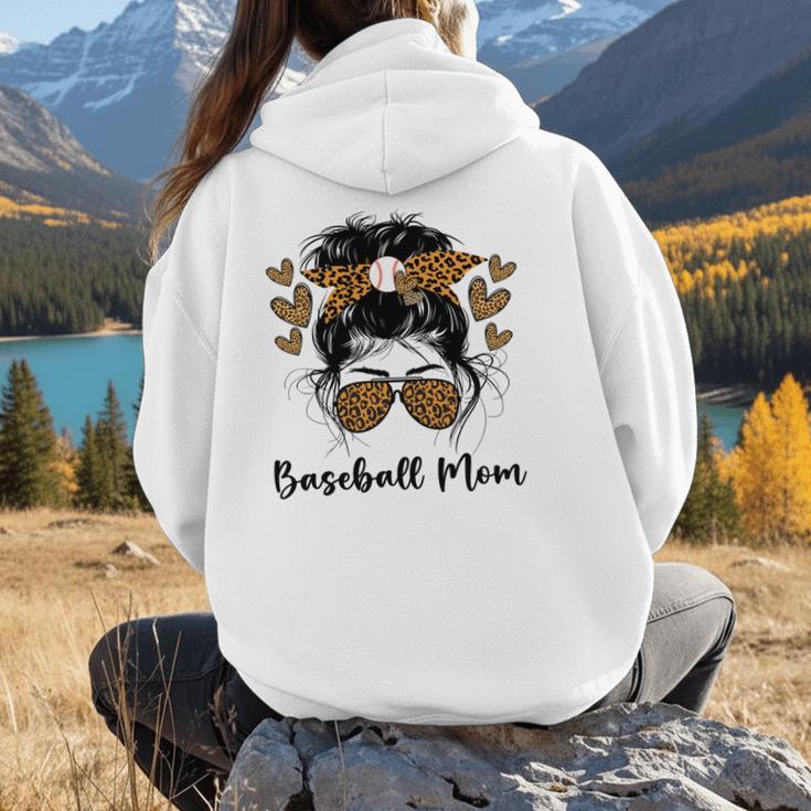 Baseball Mom Baseball Player Mom Women Hoodie Back Print Baseball Mom Baseball Player Mom Women Hoodie Back Print