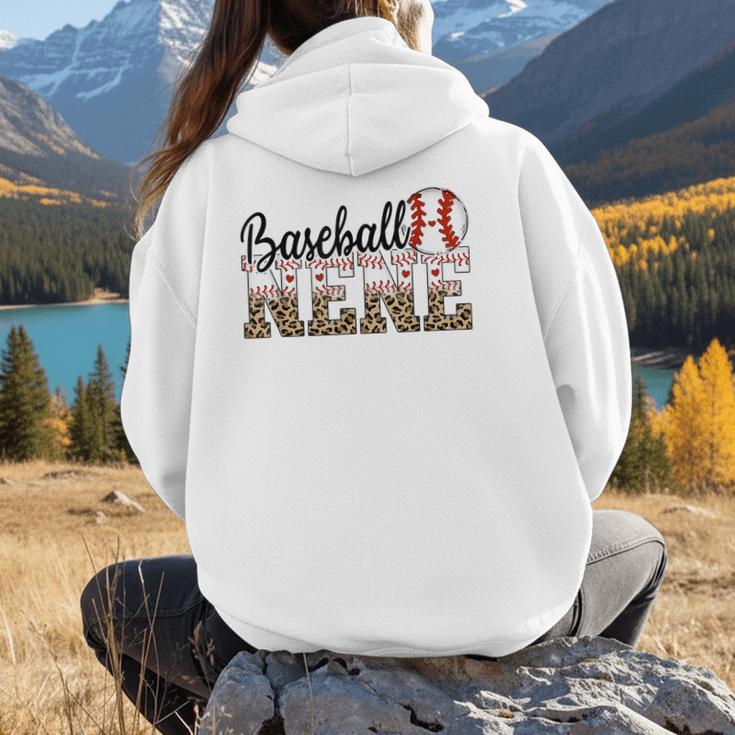 Baseball Nene Women BallPark Nene Baseball Mom Mother's Day Women Hoodie Back Print Baseball Nene Women BallPark Nene Baseball Mom Mother's Day Women Hoodie Back Print