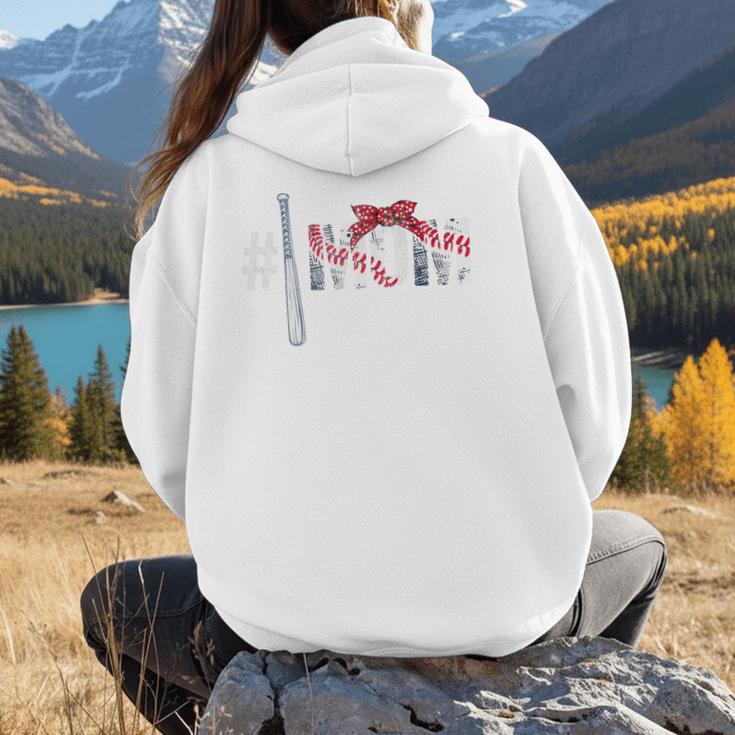 Number One Baseball Mom For Mothers Day Baseball Mommy Premium Women Hoodie Back Print Number One Baseball Mom For Mothers Day Baseball Mommy Premium Women Hoodie Back Print