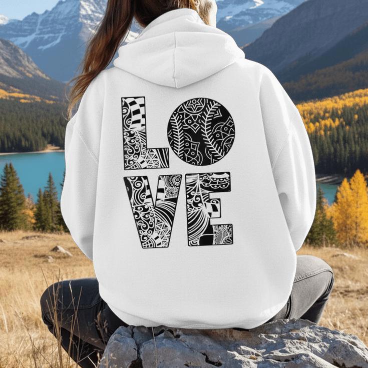 Women's Baseball Softball Baseball Mom LOVE Baseball Women Hoodie Back Print Women's Baseball Softball Baseball Mom LOVE Baseball Women Hoodie Back Print