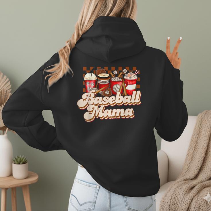 Baseball Mama Coffee Game Day Vibes Baseball Mom Women Hoodie Back Print Baseball Mama Coffee Game Day Vibes Baseball Mom Women Hoodie Back Print