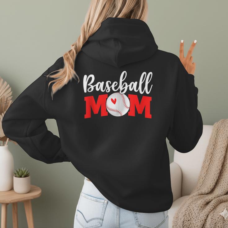 Baseball Mom Cute Letter Print Women Cute Mother's Day Women Hoodie Back Print Baseball Mom Cute Letter Print Women Cute Mother's Day Women Hoodie Back Print
