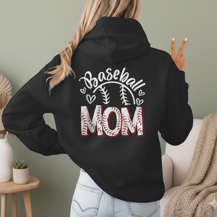 Baseball Mom Cute Baseball Mama Proud Senior Baseball Player Women Hoodie Back Print Baseball Mom Cute Baseball Mama Proud Senior Baseball Player Women Hoodie Back Print