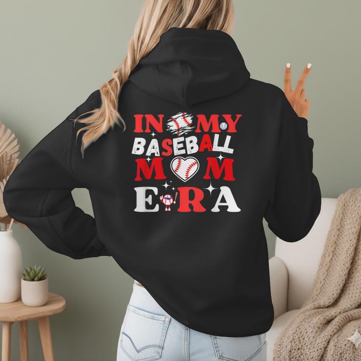 In My Baseball Mom Era Endless Memories Stylish Tribute Women Hoodie Back Print In My Baseball Mom Era Endless Memories Stylish Tribute Women Hoodie Back Print