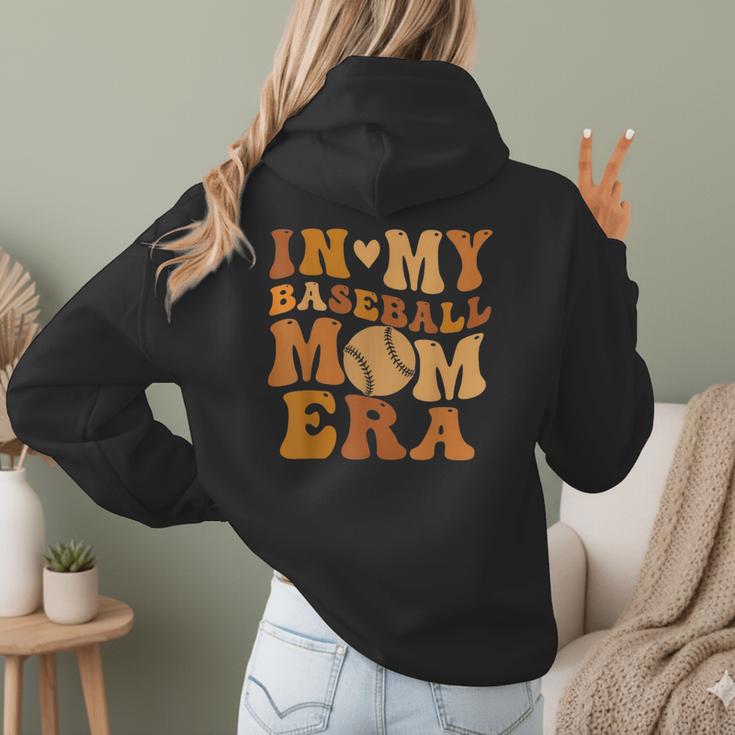 In My Baseball Mom Era For Mama Women Hoodie Back Print In My Baseball Mom Era For Mama Women Hoodie Back Print