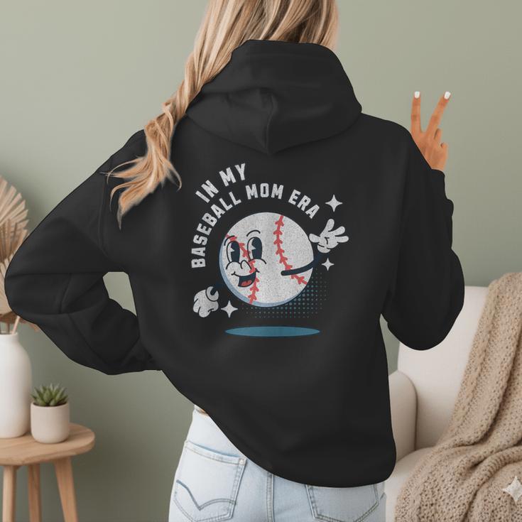In My Baseball Mom Era Retro Baseball Mom Home Runs Women Hoodie Back Print In My Baseball Mom Era Retro Baseball Mom Home Runs Women Hoodie Back Print