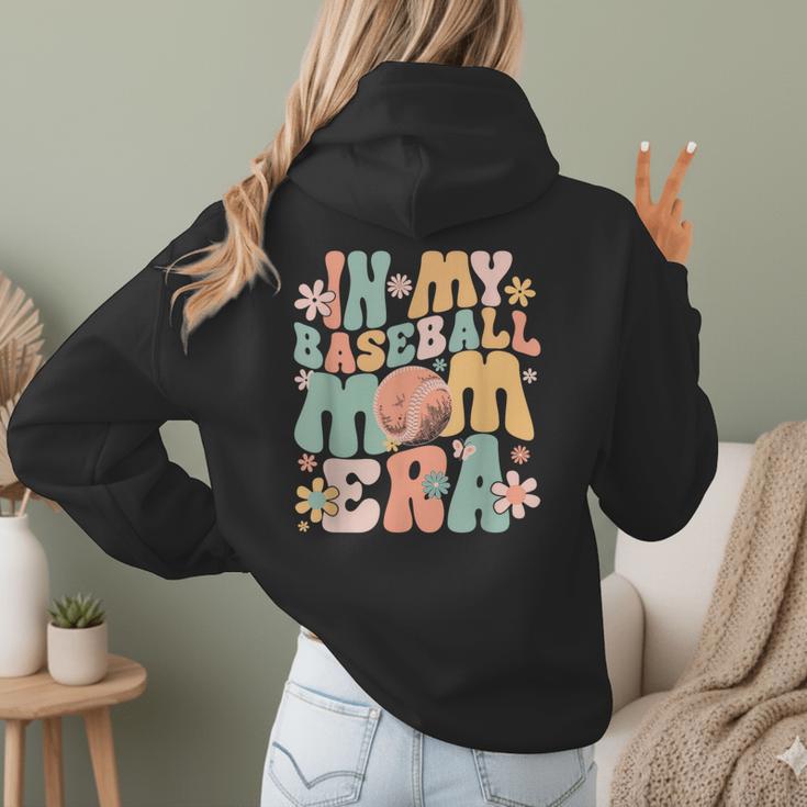 In My Baseball Mom Era Women Hoodie Back Print In My Baseball Mom Era Women Hoodie Back Print