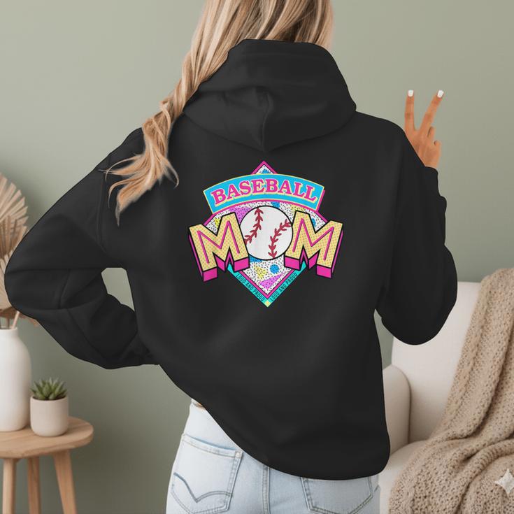 Baseball Mom Loud And Proud Game Day Sport Mother's Day Women Hoodie Back Print Baseball Mom Loud And Proud Game Day Sport Mother's Day Women Hoodie Back Print