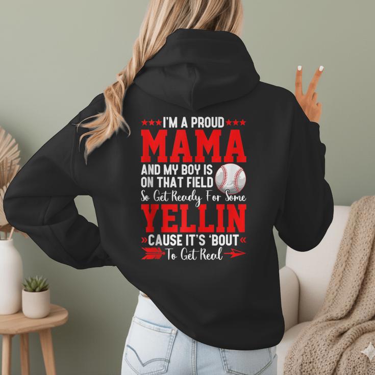 Baseball Mom Mama Baseball Lover Sport Mother's Day Women Hoodie Back Print Baseball Mom Mama Baseball Lover Sport Mother's Day Women Hoodie Back Print