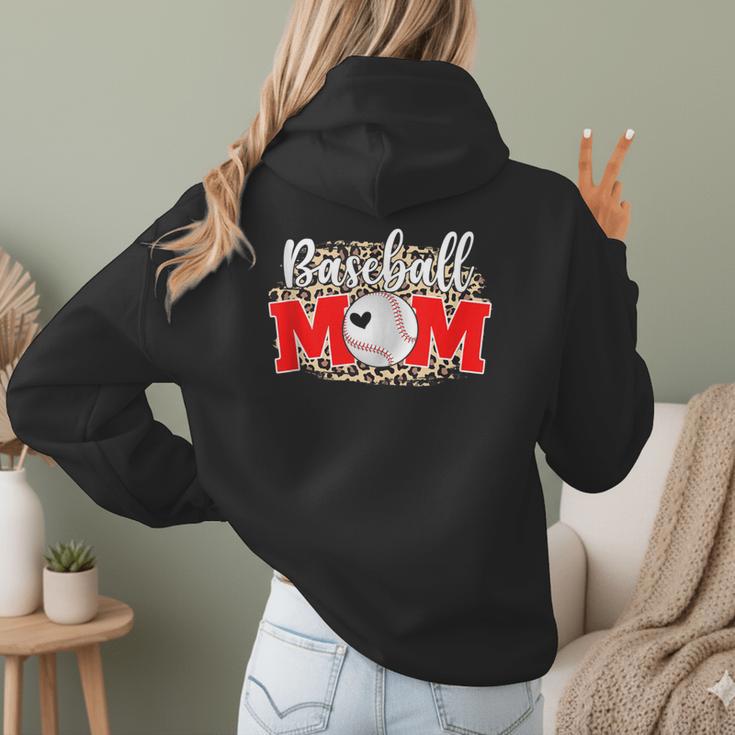 Baseball Mom Mother's Day For Mom Game Day Outfit Women Hoodie Back Print Baseball Mom Mother's Day For Mom Game Day Outfit Women Hoodie Back Print