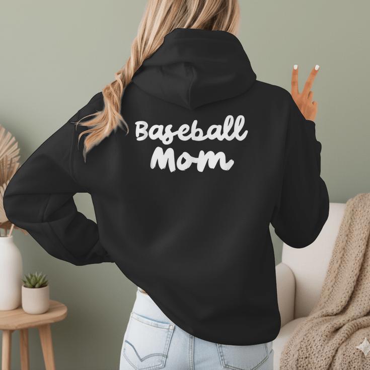 Baseball Mom Retro Women Hoodie Back Print Baseball Mom Retro Women Hoodie Back Print