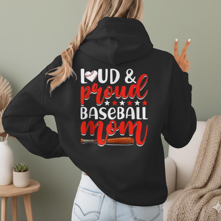 Baseball Mom Sport Mommy Baseball Mama Mother's Day Women Hoodie Back Print Baseball Mom Sport Mommy Baseball Mama Mother's Day Women Hoodie Back Print
