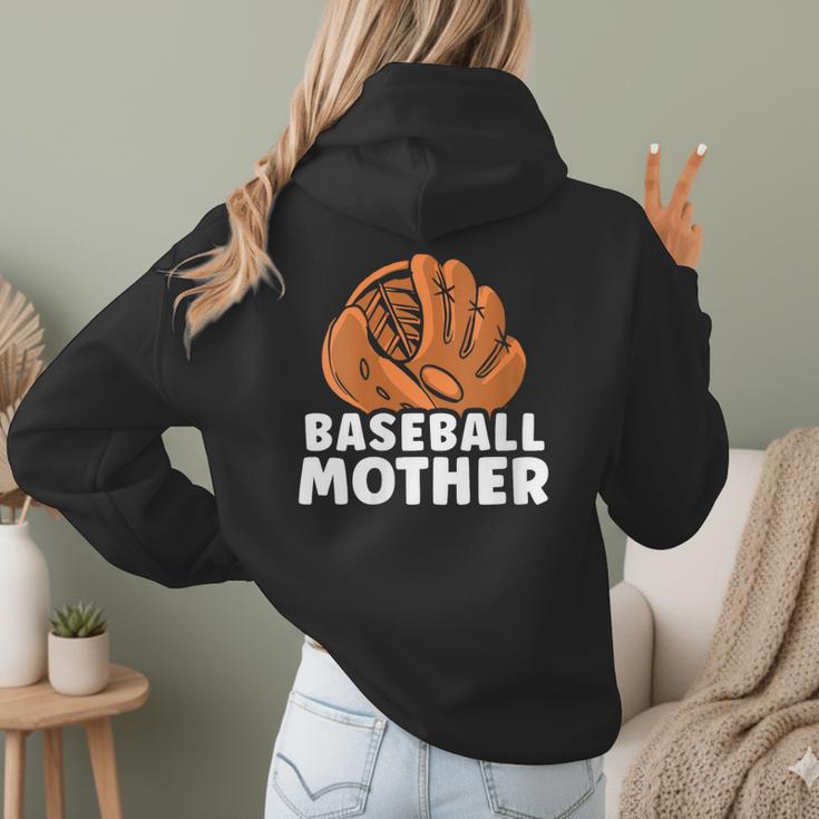 Baseball Mother Lover Baseballer Player Match Baseball Mom Women Hoodie Back Print Baseball Mother Lover Baseballer Player Match Baseball Mom Women Hoodie Back Print