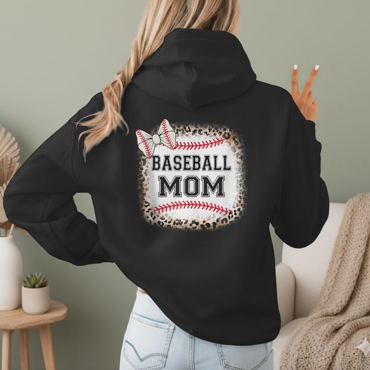 Baseball-Shirt Women Girls Mama Baseball Mom Women Hoodie Back Print