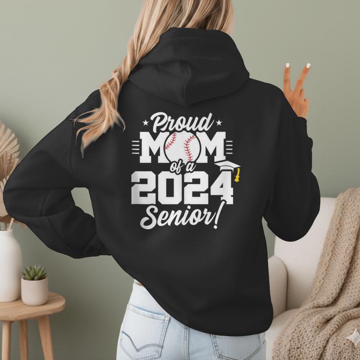 Class Of 2024 Senior Year Baseball Mom Senior 2024 Women Hoodie Back Print Class Of 2024 Senior Year Baseball Mom Senior 2024 Women Hoodie Back Print