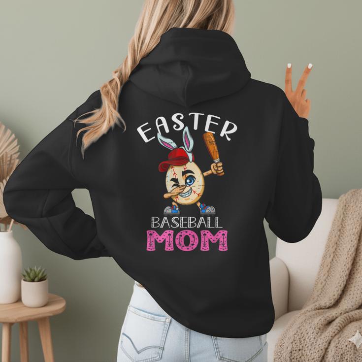 Dabbing Easter Baseball Mom Mother's Day Bunny Sunday Egg Women Hoodie Back Print Dabbing Easter Baseball Mom Mother's Day Bunny Sunday Egg Women Hoodie Back Print