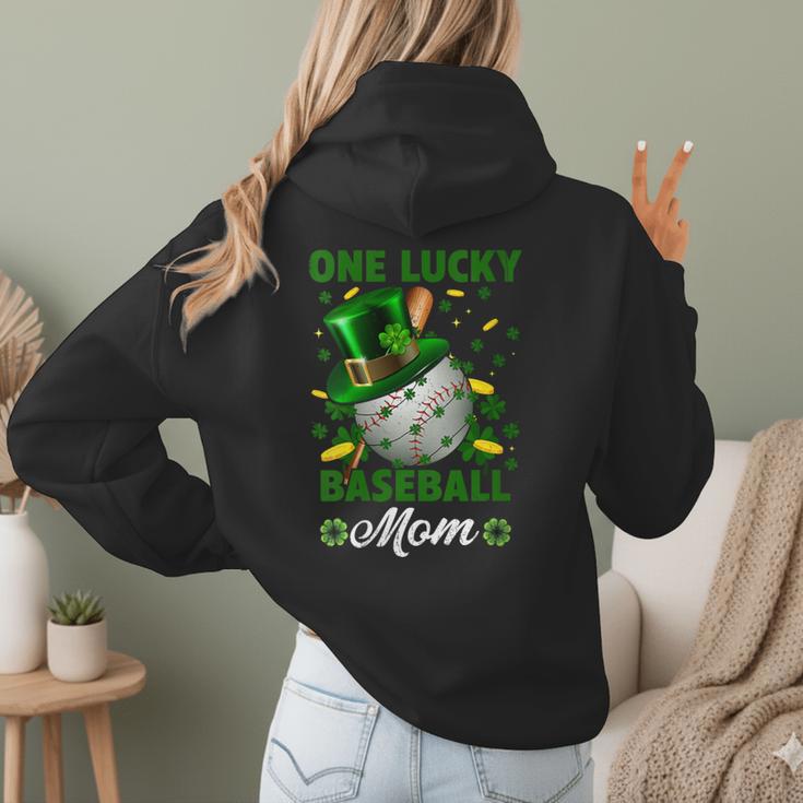 One Lucky Baseball Mom St Patricks Day One Lucky Mom Women Women Hoodie Back Print One Lucky Baseball Mom St Patricks Day One Lucky Mom Women Women Hoodie Back Print