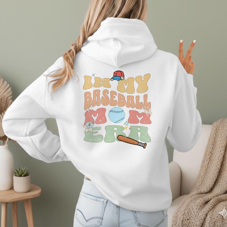 Baseball Mom Celebrate Motherhood In Style Women Hoodie Back Print