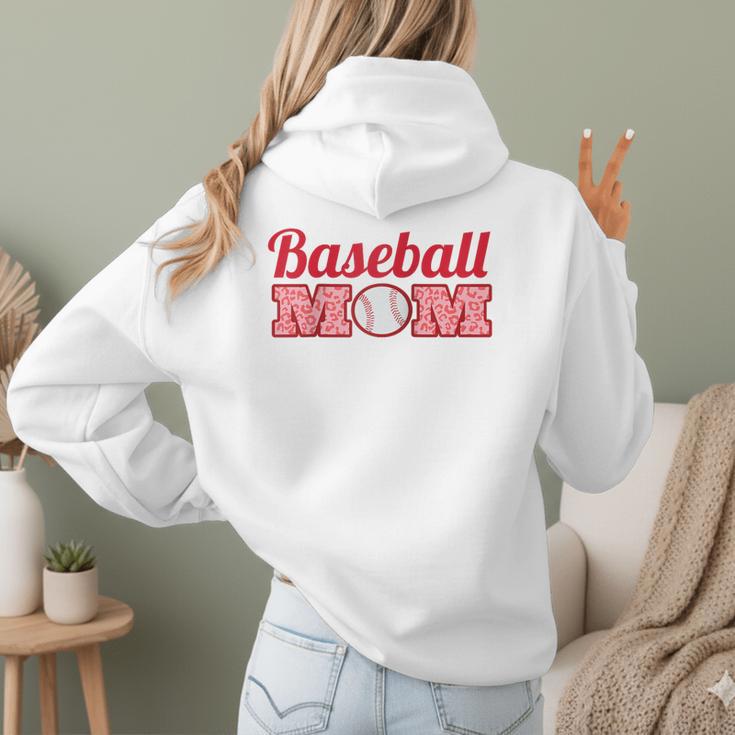 Baseball Mom Cute Mother Fans Baseball Graphic Raglan Baseball Tee Women Hoodie Back Print Baseball Mom Cute Mother Fans Baseball Graphic Raglan Baseball Tee Women Hoodie Back Print
