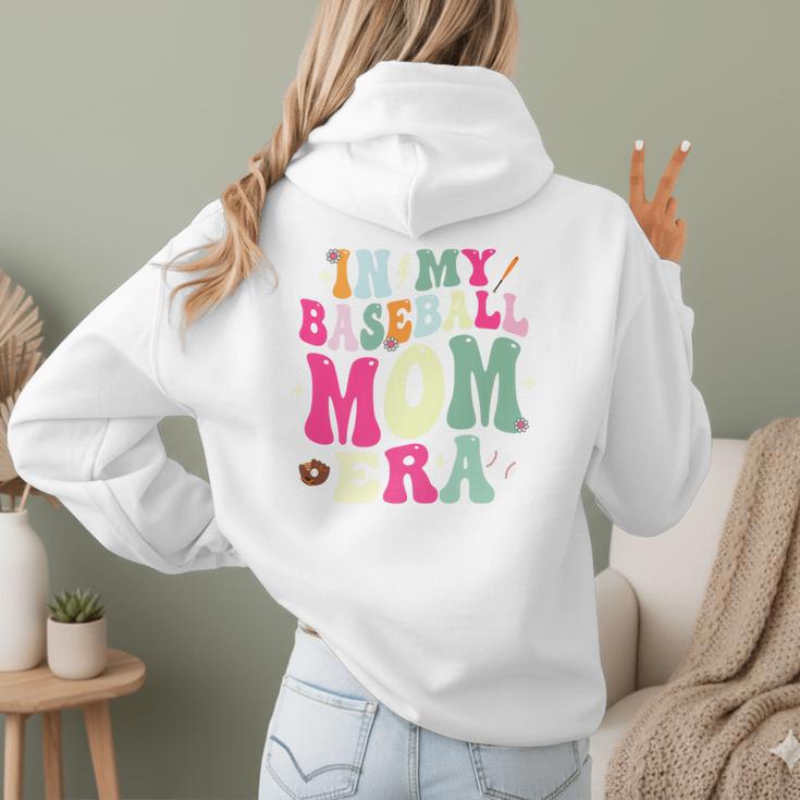 In My Baseball Mom Era Baseball Mama Premium Women Hoodie Back Print In My Baseball Mom Era Baseball Mama Premium Women Hoodie Back Print
