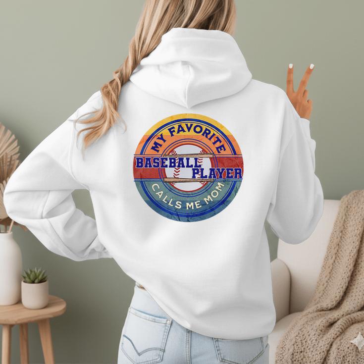 Baseball Moms My Favorite Baseball Player Call Me Moms Premium Women Hoodie Back Print Baseball Moms My Favorite Baseball Player Call Me Moms Premium Women Hoodie Back Print