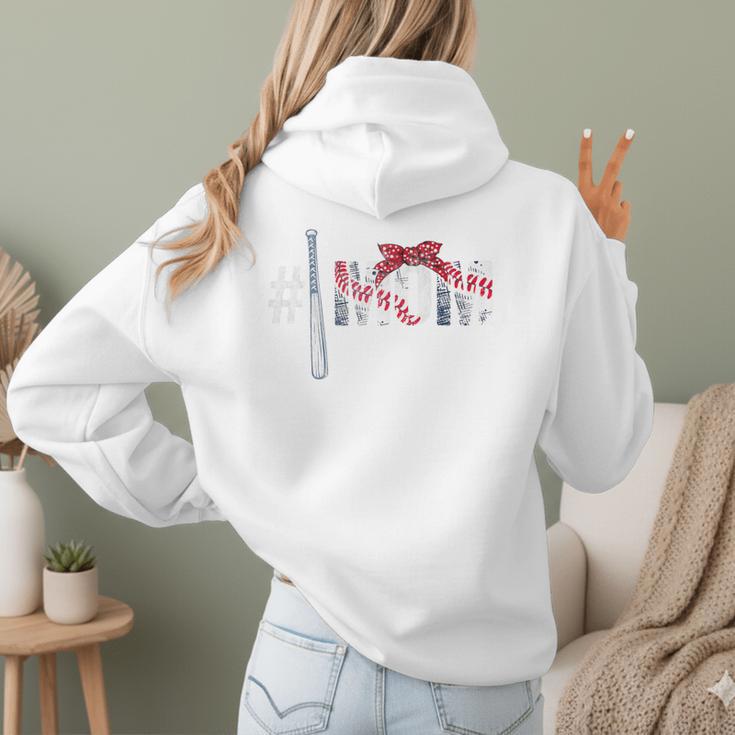 Number One Baseball Mom For Mothers Day Baseball Mommy Premium Women Hoodie Back Print Number One Baseball Mom For Mothers Day Baseball Mommy Premium Women Hoodie Back Print