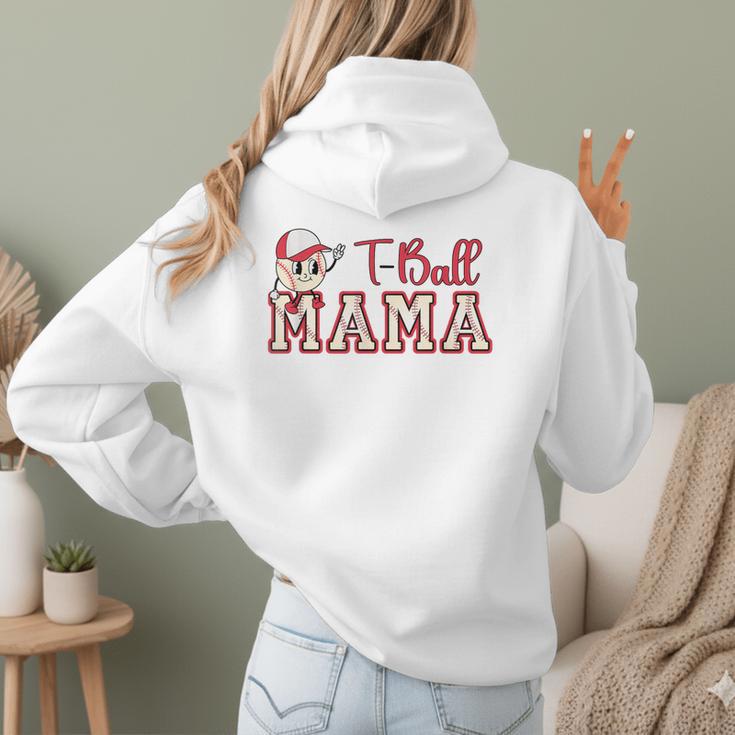 Retro Tball Mama Art Baseball Mom Softball Women Hoodie Back Print Retro Tball Mama Art Baseball Mom Softball Women Hoodie Back Print