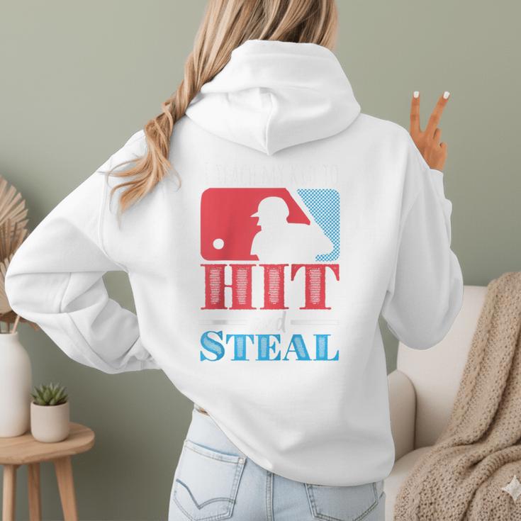 I Teach My Kid Baseball Mom Vintage Coach Baseball Raglan Baseball Tee Women Hoodie Back Print I Teach My Kid Baseball Mom Vintage Coach Baseball Raglan Baseball Tee Women Hoodie Back Print