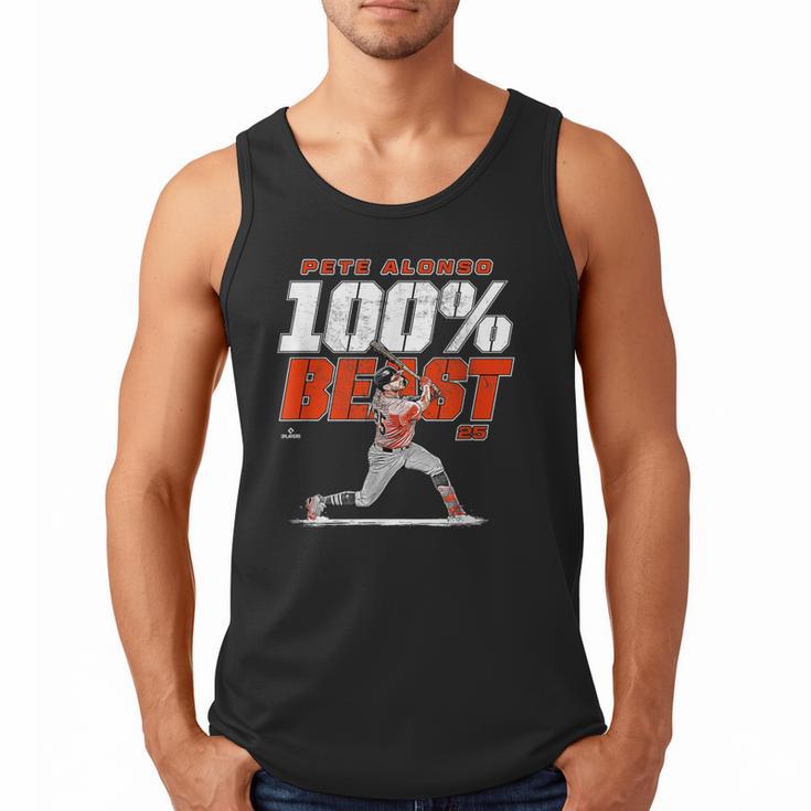 100 Beast Pete Alonso Baltimore Baseball MLBPA Men Tank Top