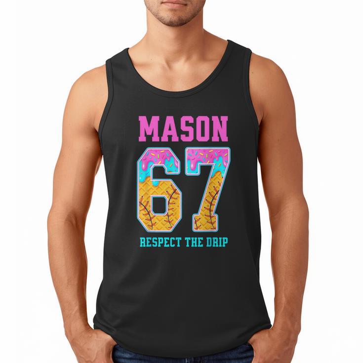 6 7 Mason Baseball Drip Men Tank Top