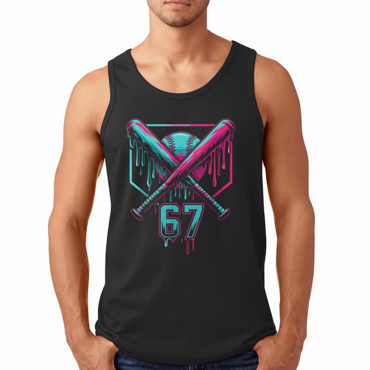 67 Baseball Drip Six Seven Gen Alpha Slag Men Tank Top