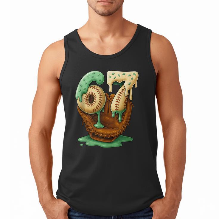 67 Ice Cream Drip Six Seven Baseball Men Tank Top