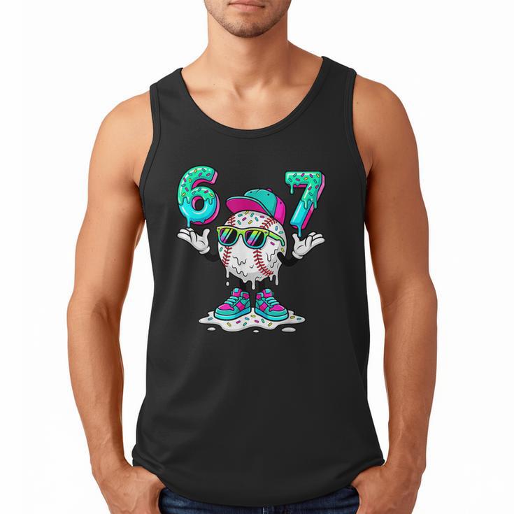 67 Meme Six Seven 6 7 Meme Baseball Drip Men Tank Top