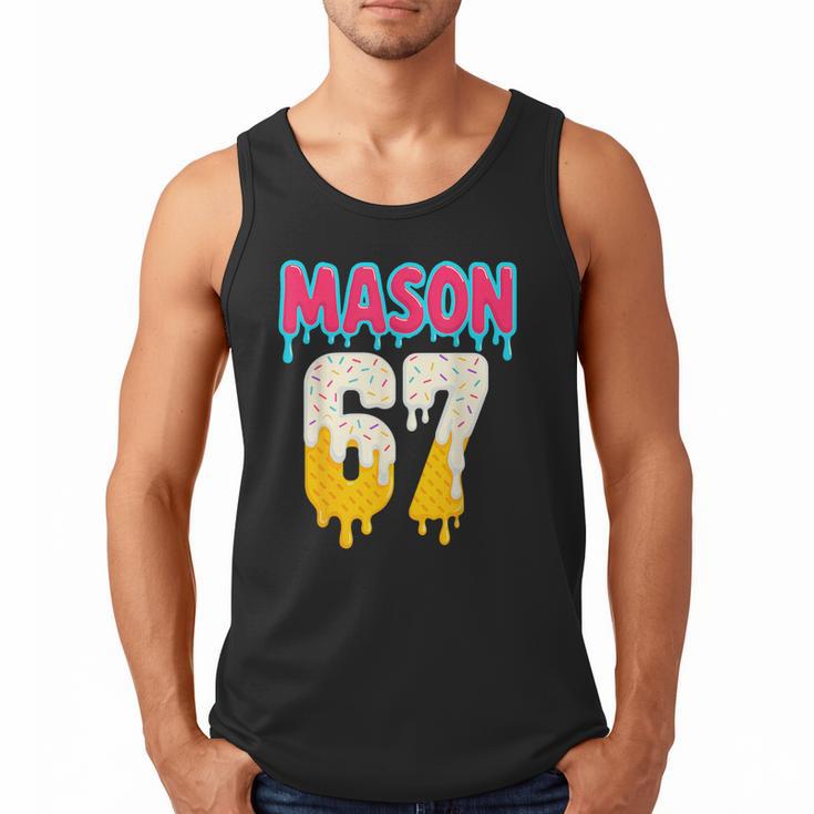 Baseball 6 7 Ice Cream Drip Number 67 Six Seven Meme Men Tank Top