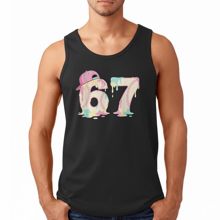 Baseball 67 Dripping Six Seven Drip Boys Gen Z Men Tank Top