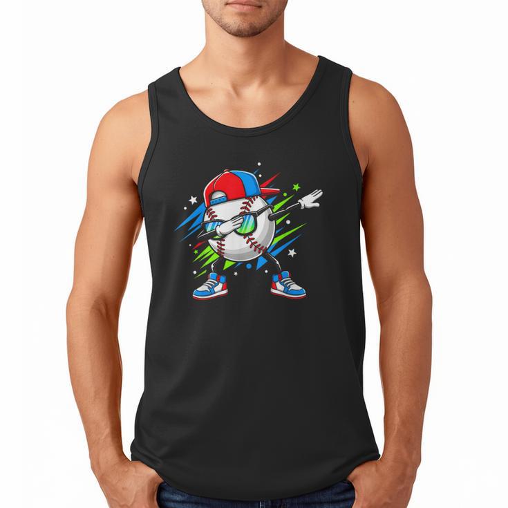 Baseball Dabbing Sports For Boys And Girls Game Day Men Tank Top